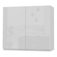 HÄNGESCHRANK Florence W3/80 Weiß / RAL 9003 signalweiß HG 80 / 32,5 / 72cm - Weiß Hochglanz/Weiß, Holz/Holzwerkstoff (80/72/32.5cm) - Feldmann-Wohnen