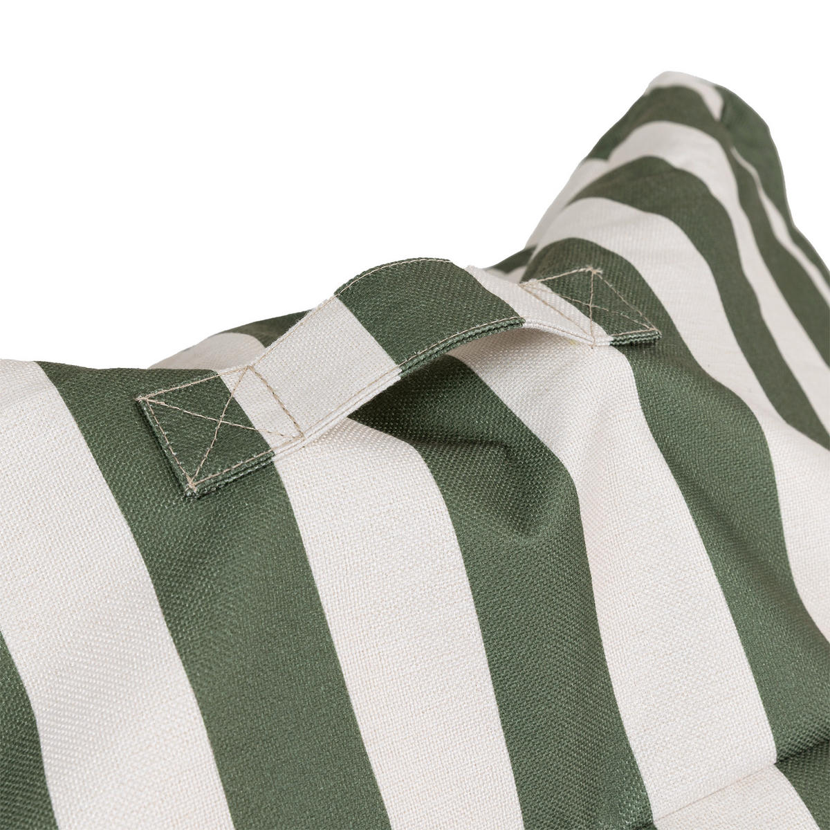 SITZSACK Sessel Natalia Streifen - Olivgrün, Textil (97/73/84cm) - icon