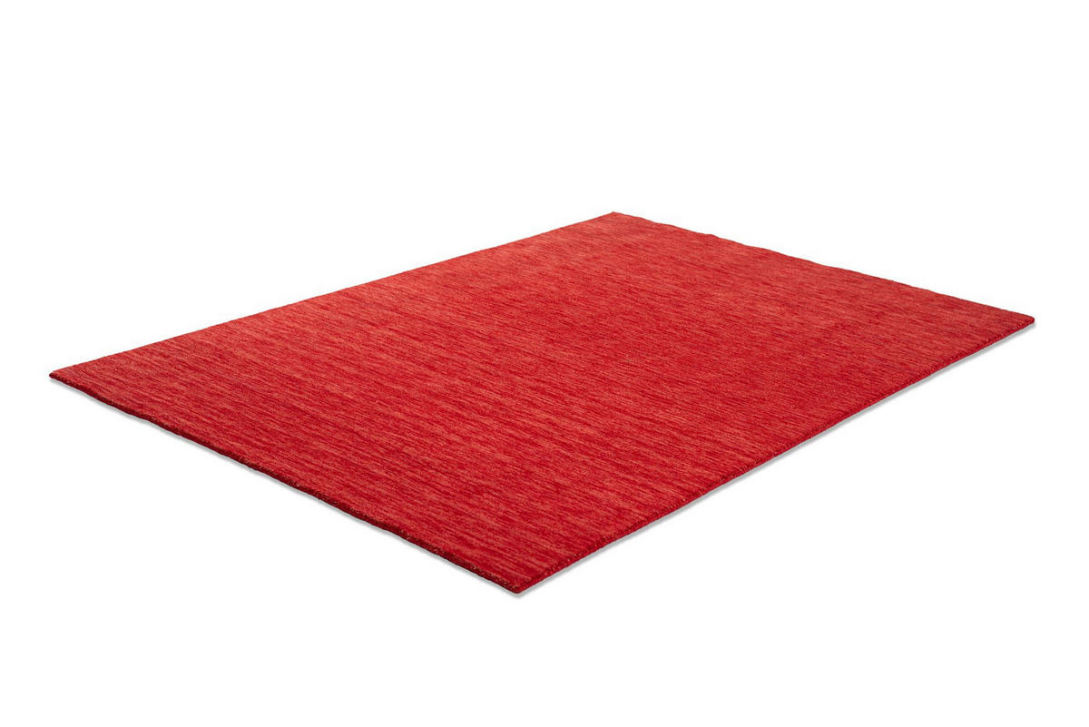WEBTEPPICH Luxus Designerteppich 40x60 cm - Rot, Textil (40/60cm) - Rug and Roll