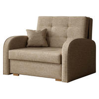 SCHLAFSOFA Viva Gold I - Hellbraun/Braun, Holz/Textil (103/85/98cm) - MIRJAN24