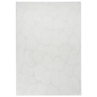KOBEREC Krémově bílý 160/230 cm Kawi - bílá/krémová, textil (160/230cm) - Beliani