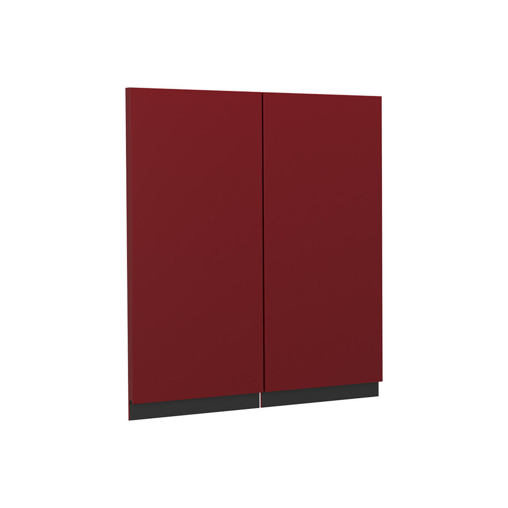 KÖKSFRONT R-Line Röd 59.2x59 cm möbelfront för väggskåp 59/59.2/1.6 cm