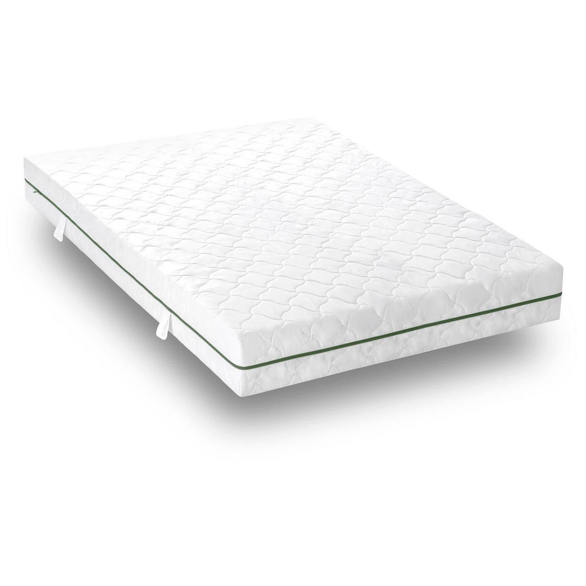 FEDERKERNMATRATZE Smart 140x200 cm - Weiß, Textil (140/200cm) - Sleezzz