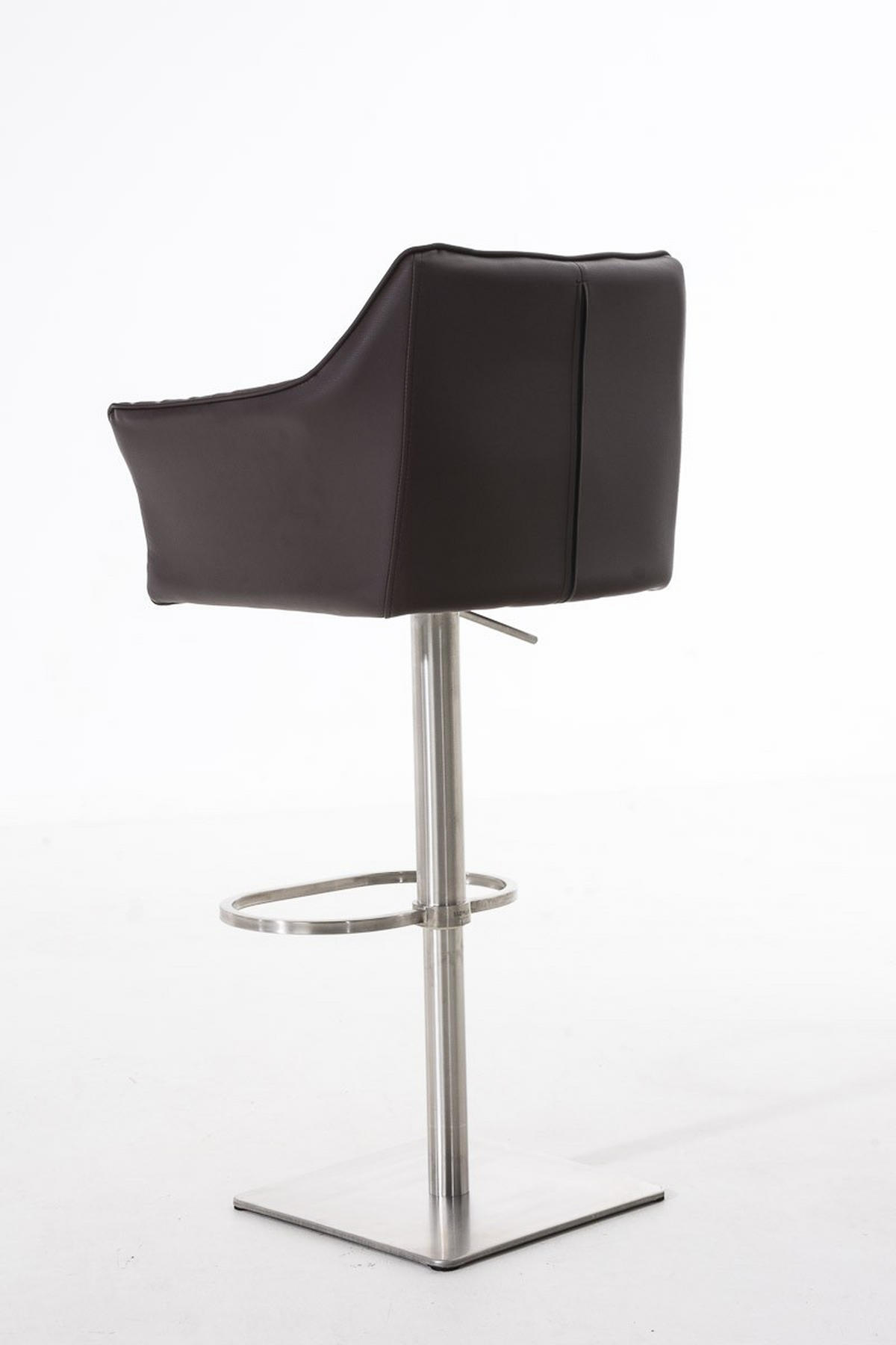 BARHOCKER Damaso 88x64x45 cm braun - Braun, Leder (64/88/45cm) - furnicato