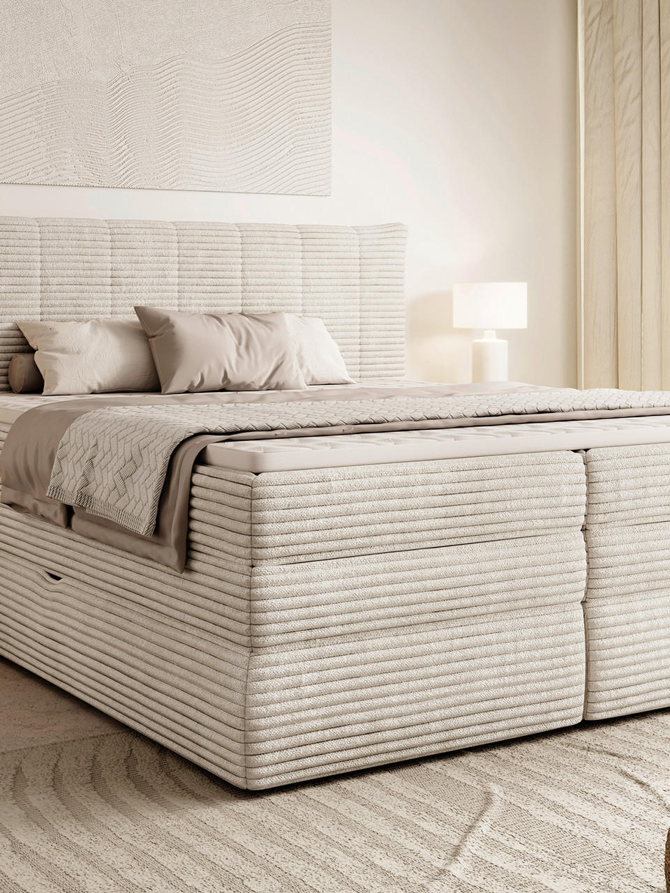 Schlafzimmer Beige
