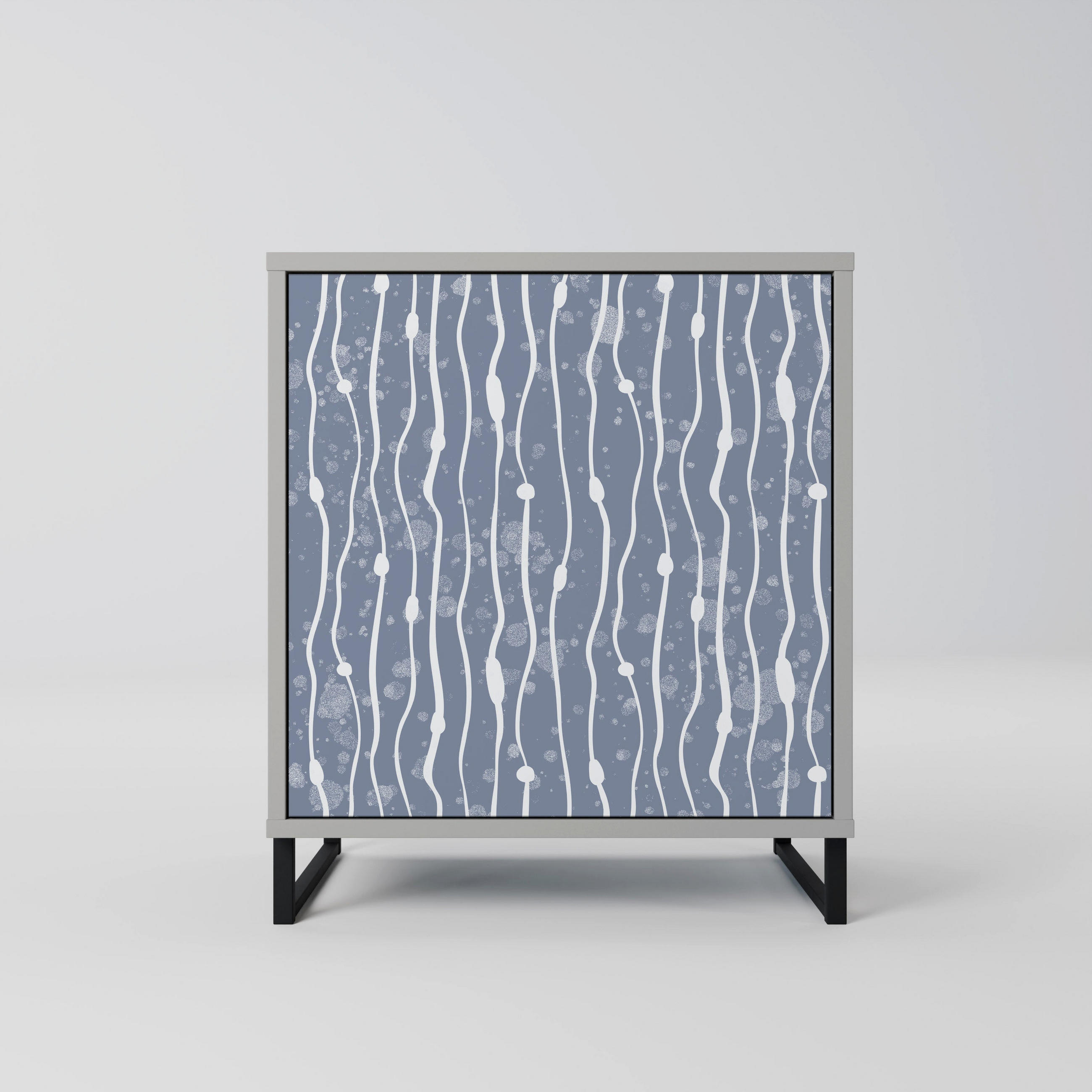 SpaceRebels Sideboard Grau 57.5x67.5x42 cm