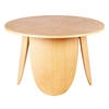 COUCHTISCH Vivially Eichenholzoptik Ø 80 cm - Eichefarben, Holzwerkstoff (80/80/50cm) - Selsey