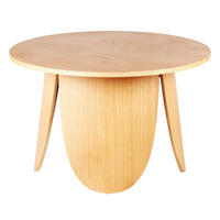 COUCHTISCH Vivially Eichenholzoptik Ø 80 cm - Eichefarben, Holzwerkstoff (80/80/50cm) - Selsey