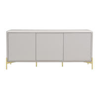 SIDEBOARD - 180 cm x 40 cm - Holz, Platte - Beige - LYBAKA - Beige, Holz (180/82/40cm) - Vente-Unique