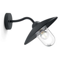 WAND- & DECKENLEUCHTE Hammock Schwarz - Schwarz, Metall (30/23.7/36.6cm) - Philips