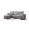 ECKSOFA Agepo In Curio - Grau, Holzwerkstoff/Textil (250/150cm) - Fun Möbel