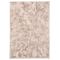 FELLTEPPICH LUXUS SUPER SOFT PLUSH - Beige, Textil (120/170cm) - Pergamon
