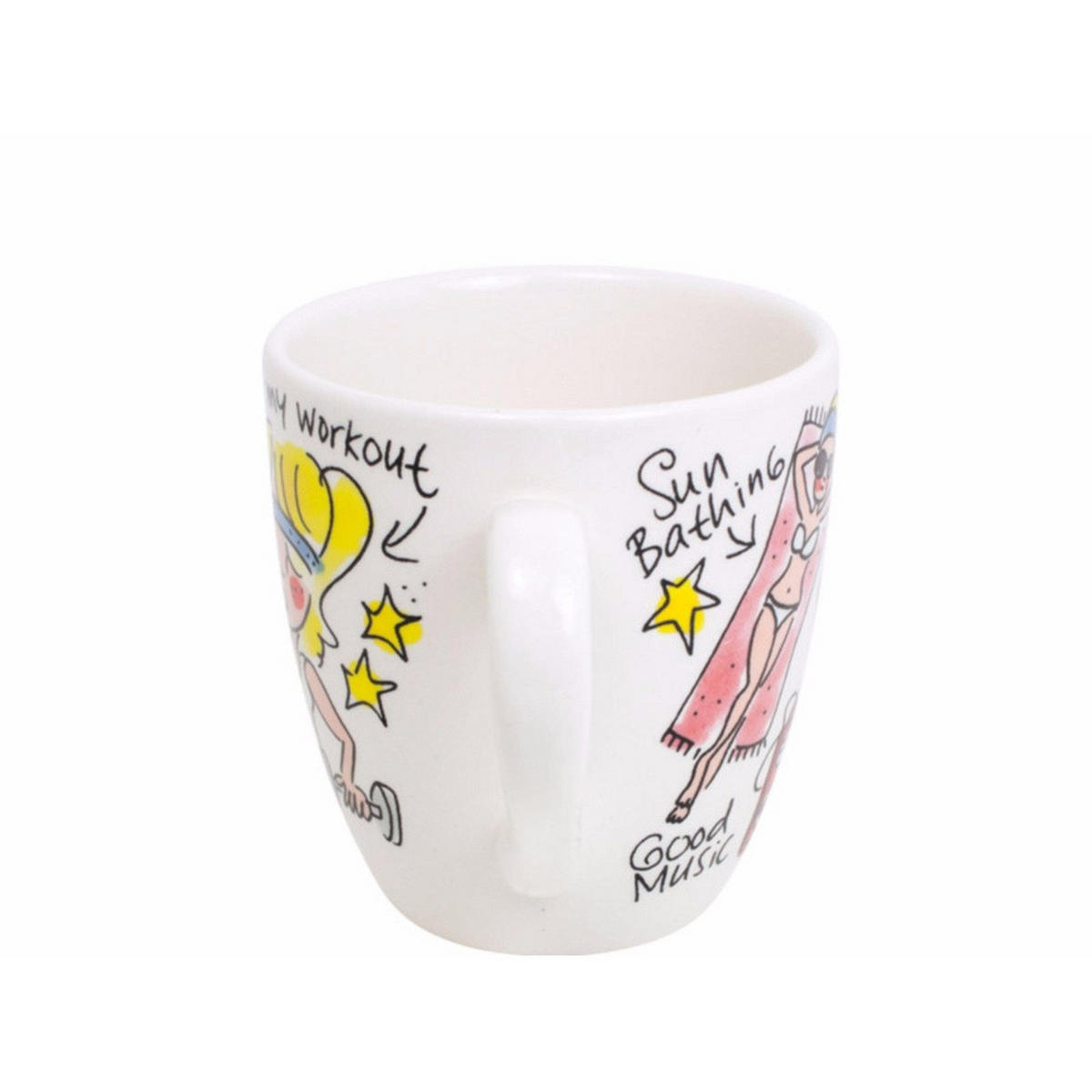 MINI-BECHER Dinge in Bunt - 200 ml - Multicolor, Keramik (0.2L) - Blond Amsterdam