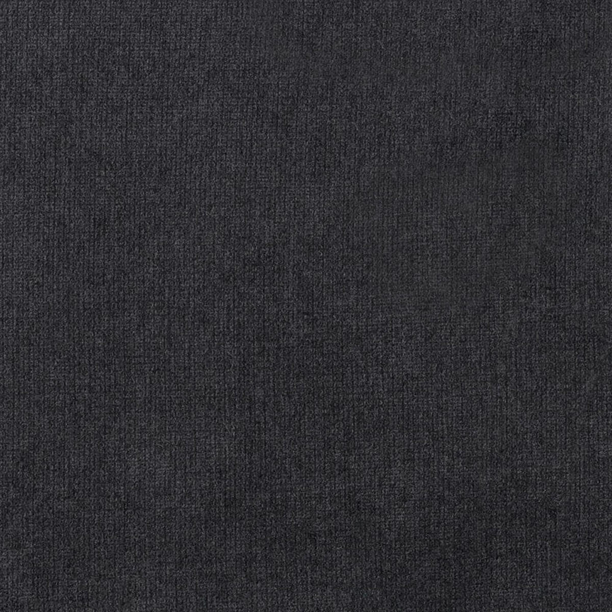 ECKSOFA mit Schlaffunktion – weiches Chenille-Gewebe - Schwarz Hochglanz/Anthrazit, Holz/Kunststoff (257/162cm) - Cotta