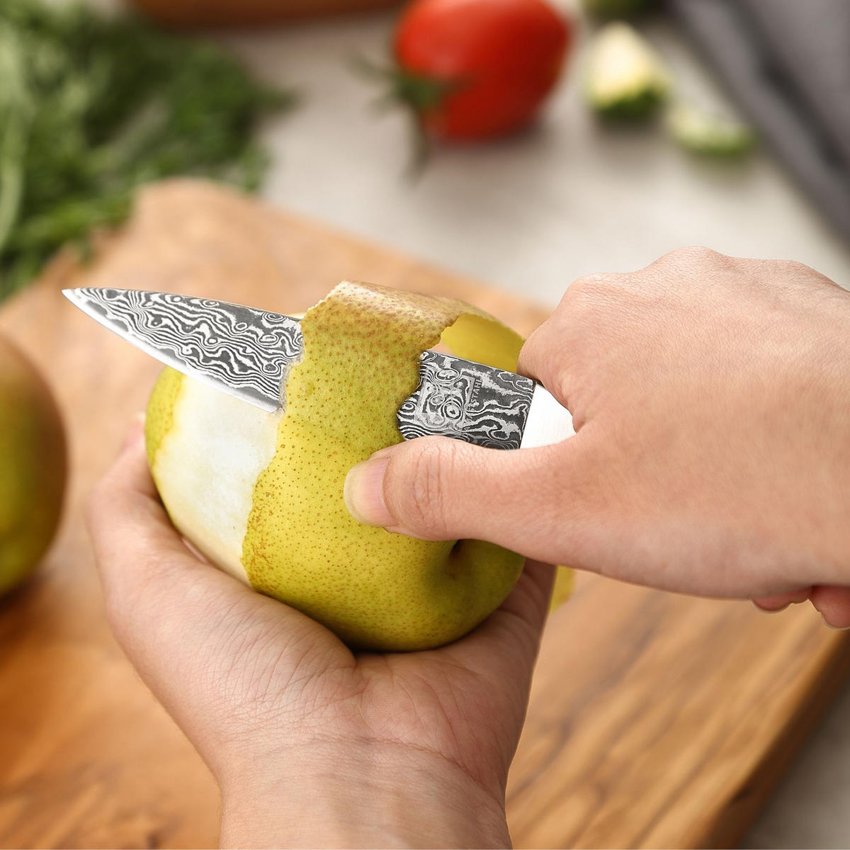 OFFICEMESSER 9 cm - Schwarz, Holz/Metall (20cm) - Zayiko