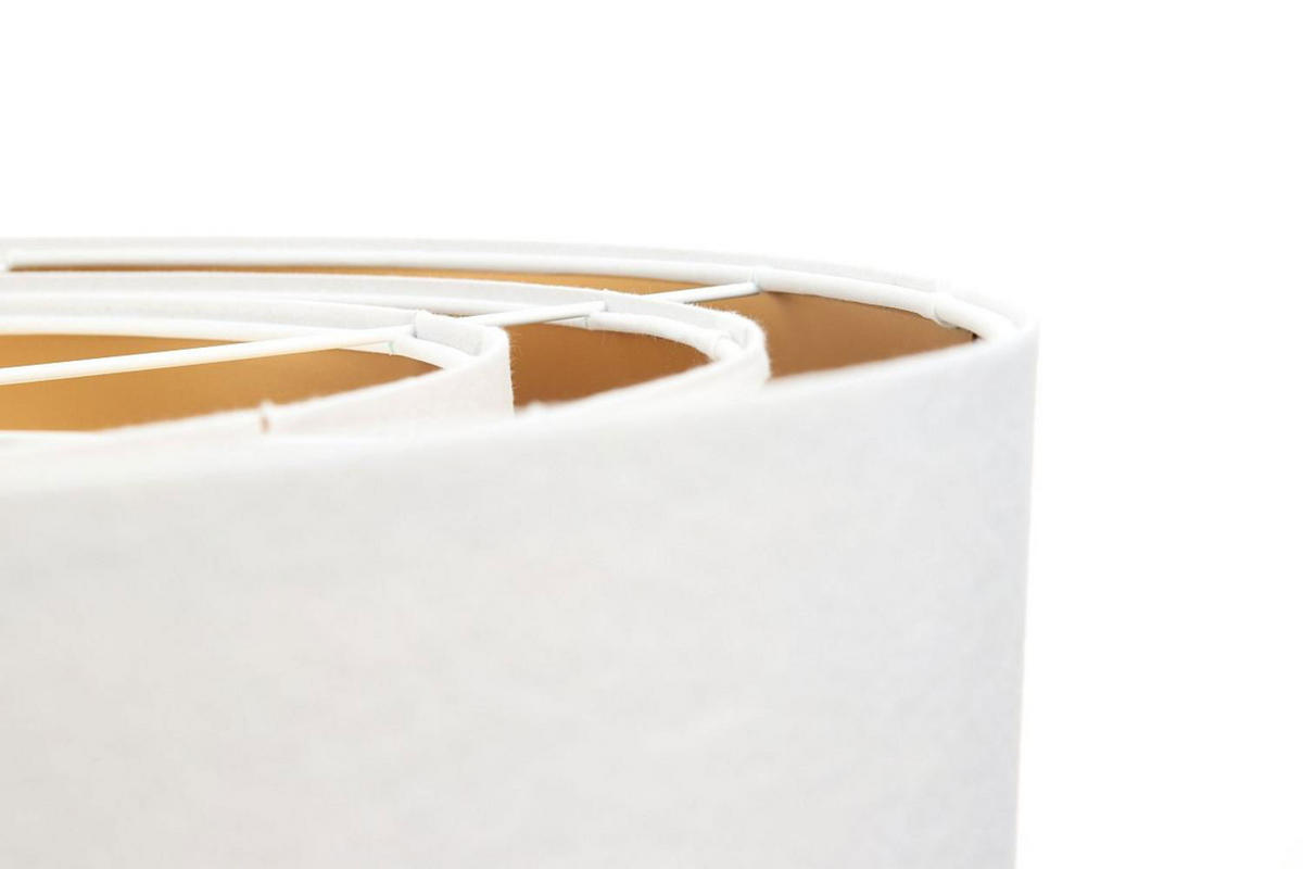 HÄNGELEUCHTE Gold 60/20 cm - Weiß, Kunststoff (60/1.5/20cm) - ONZENO