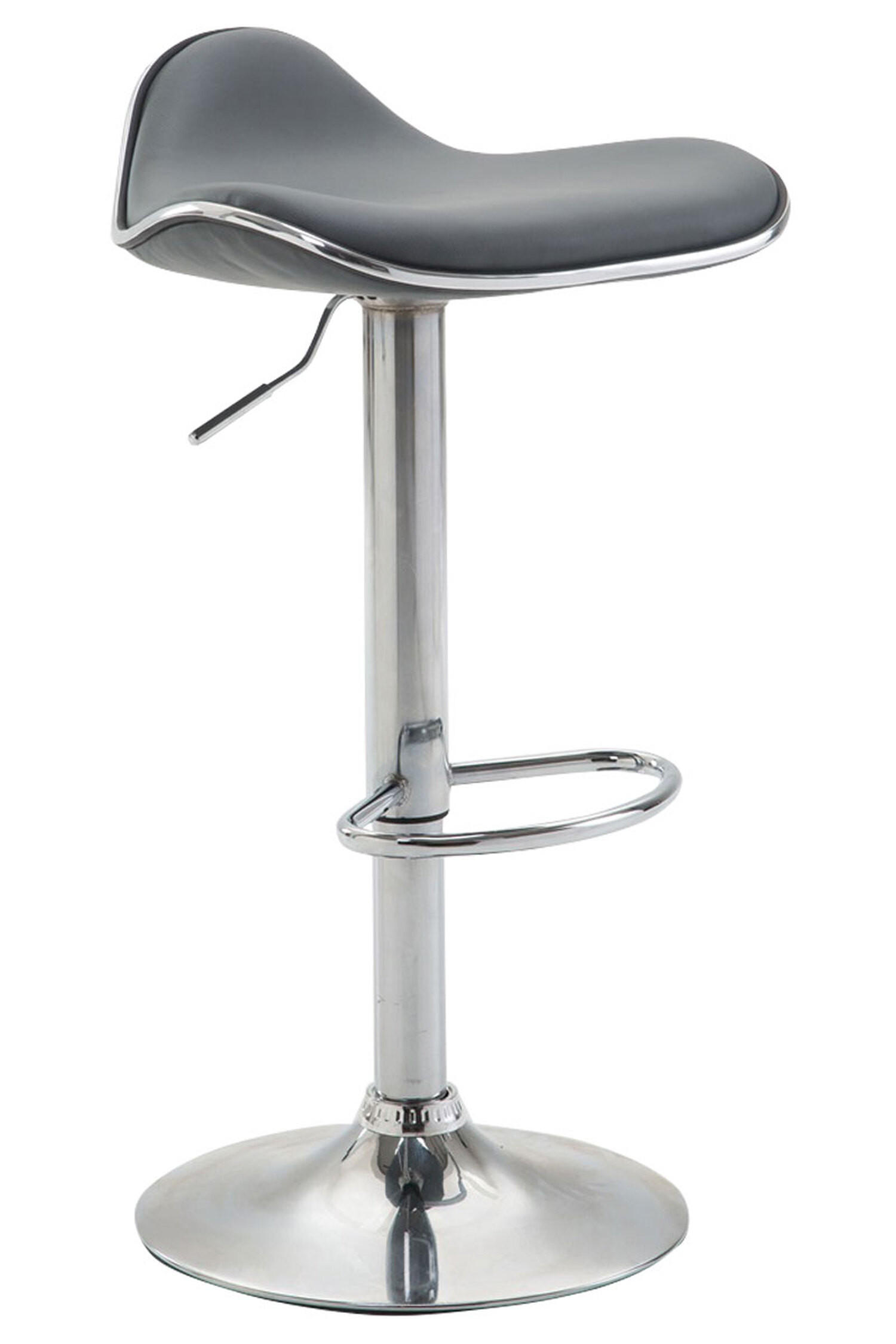 TPFLiving Barhocker Grau 45x91x45 cm