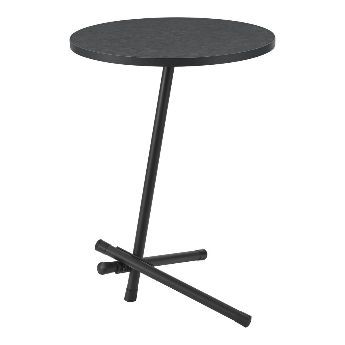 BEISTELLTISCH Karup - Schwarz, Metall (40/40/55cm) - [en.casa]