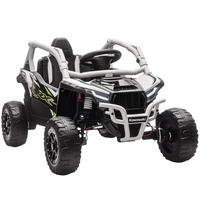 GELÄNDEFAHRZEUG DE-06261 für kinder KAWASAKI lizenziert mit Fernbedienung Grau - Grau, Kunststoff/Metall (100/64/56cm) - ComfortXL