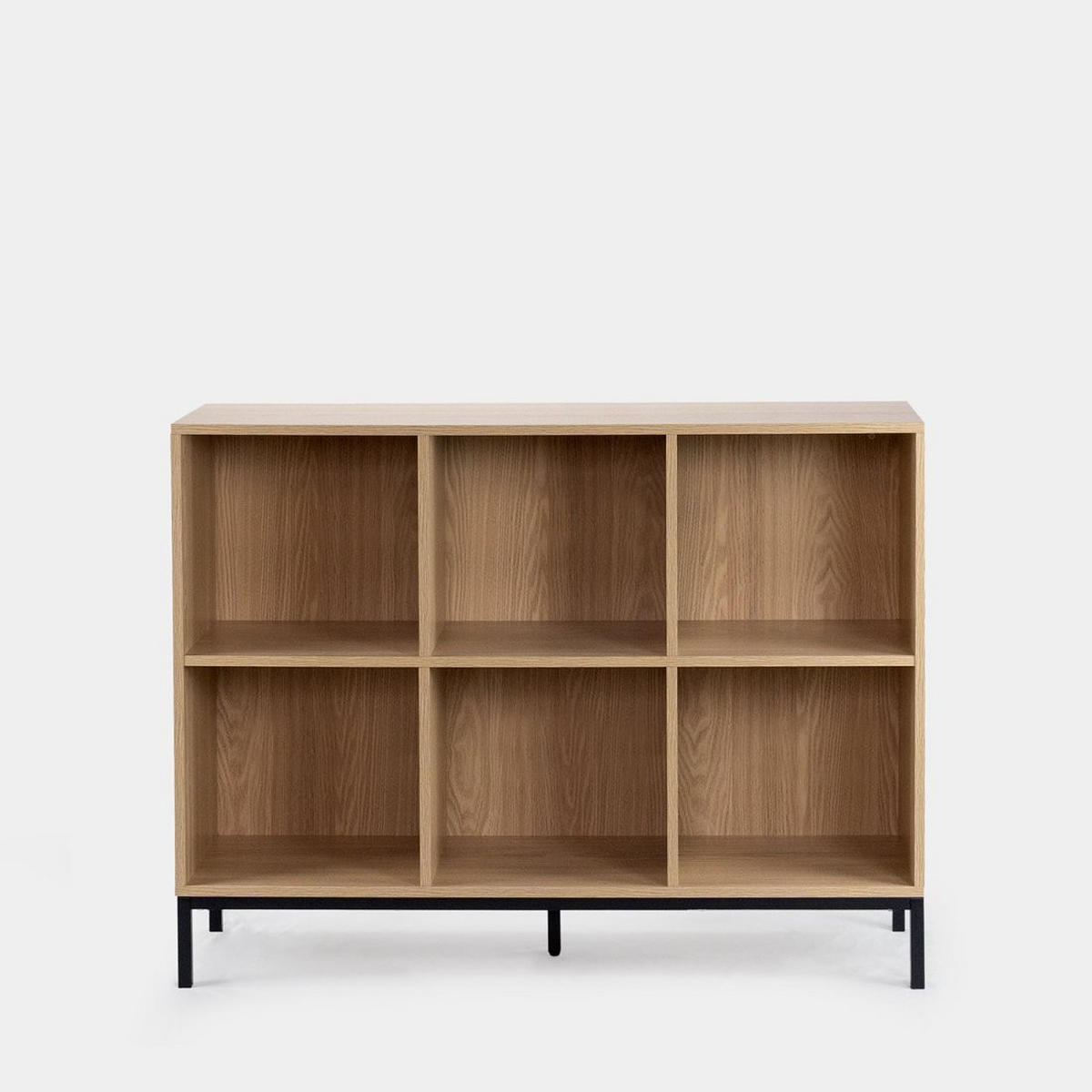 BÜCHERREGAL Remi Natürlich 110 cm x 85 cm - Naturfarben, Holzwerkstoff (110/85/35cm)