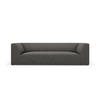 SOFA Ruby aus Cord dunkelgrau 3 Sitzplätze - Dunkelgrau, Textil (93/69/232cm) - Micadoni