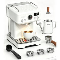 KAFFEEMASCHINE Multi-Kapsel 20 Bar, Espressoautomat Heiß- & Kalt-Modus - Weiß, Metall (22.9/32/25.9cm) - BEXEVUE