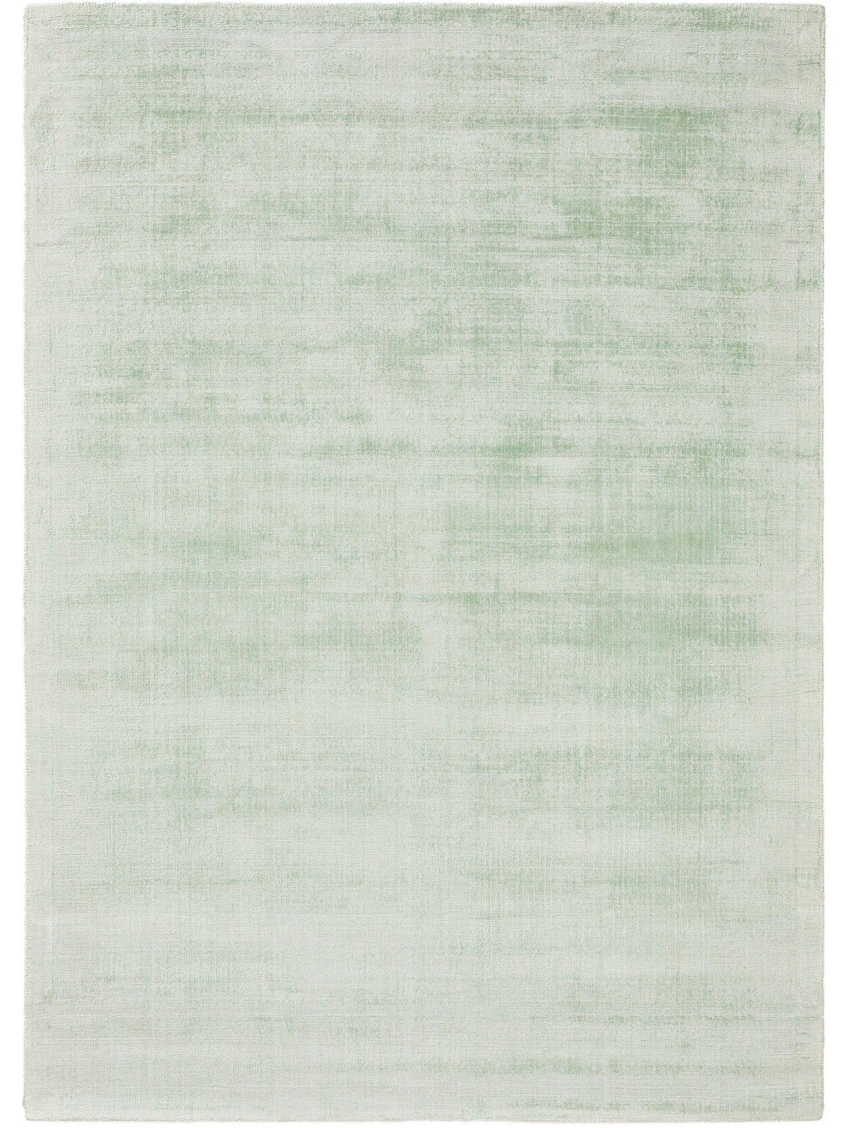 VISKOSETEPPICH Nova Mint 160x230 cm - Mintgrün, Textil (160/230cm) - benuta Pure