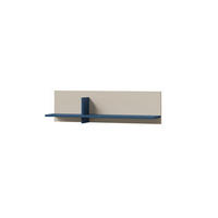 WANDREGAL LIMA 16 90/25/24 cm in Kaschmir/Meeresblau - Kaschmir/Blau, Holzwerkstoff (90/25/24cm) - Deine Möbel 24