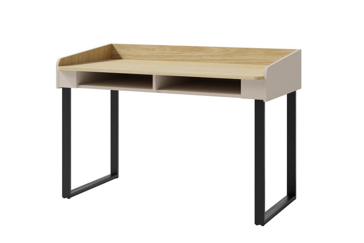 JUGENDZIMMER ALBI 1 in Sandbeige / Geölte Eiche 6-teilig - Eichefarben/Beige, Holzwerkstoff (577/195/88cm) - Deine Möbel 24