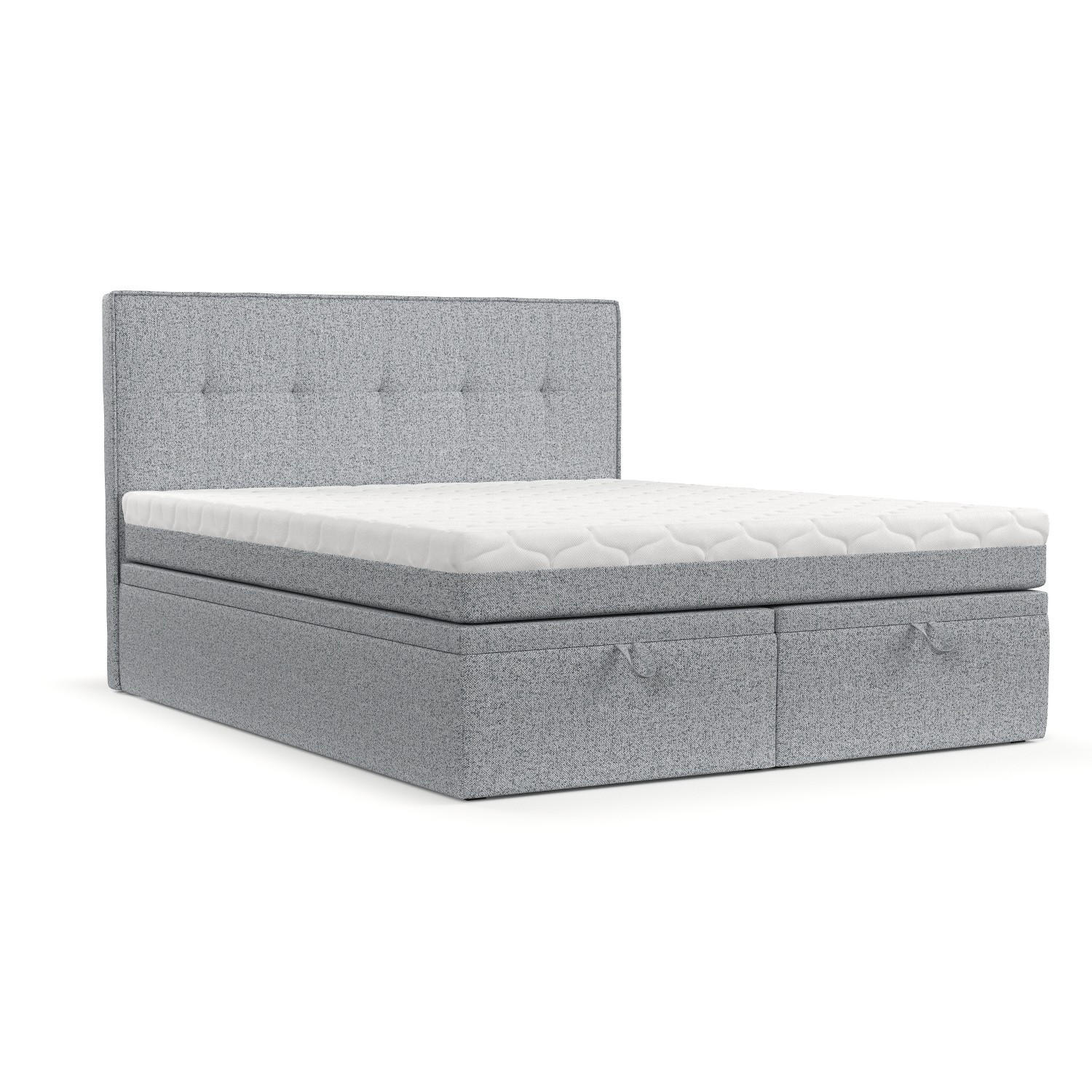AltaBeds POSTEL BOXSPRING ARIVO 140/200 Šedá