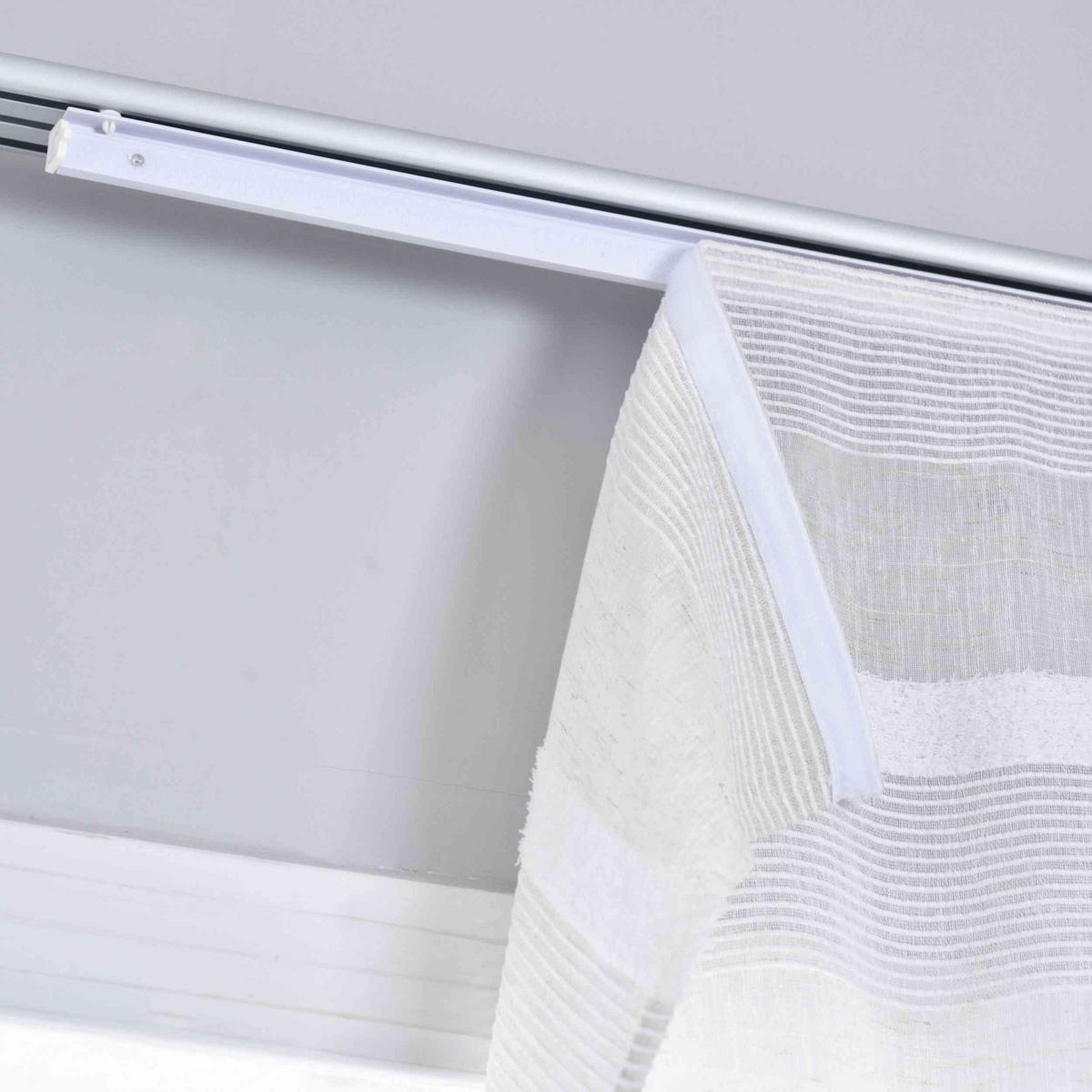 SCHIEBEVORHANG »Halle« HxB 245x60 cm Natur - Naturfarben, Textil (60/245cm) - Gardinenbox