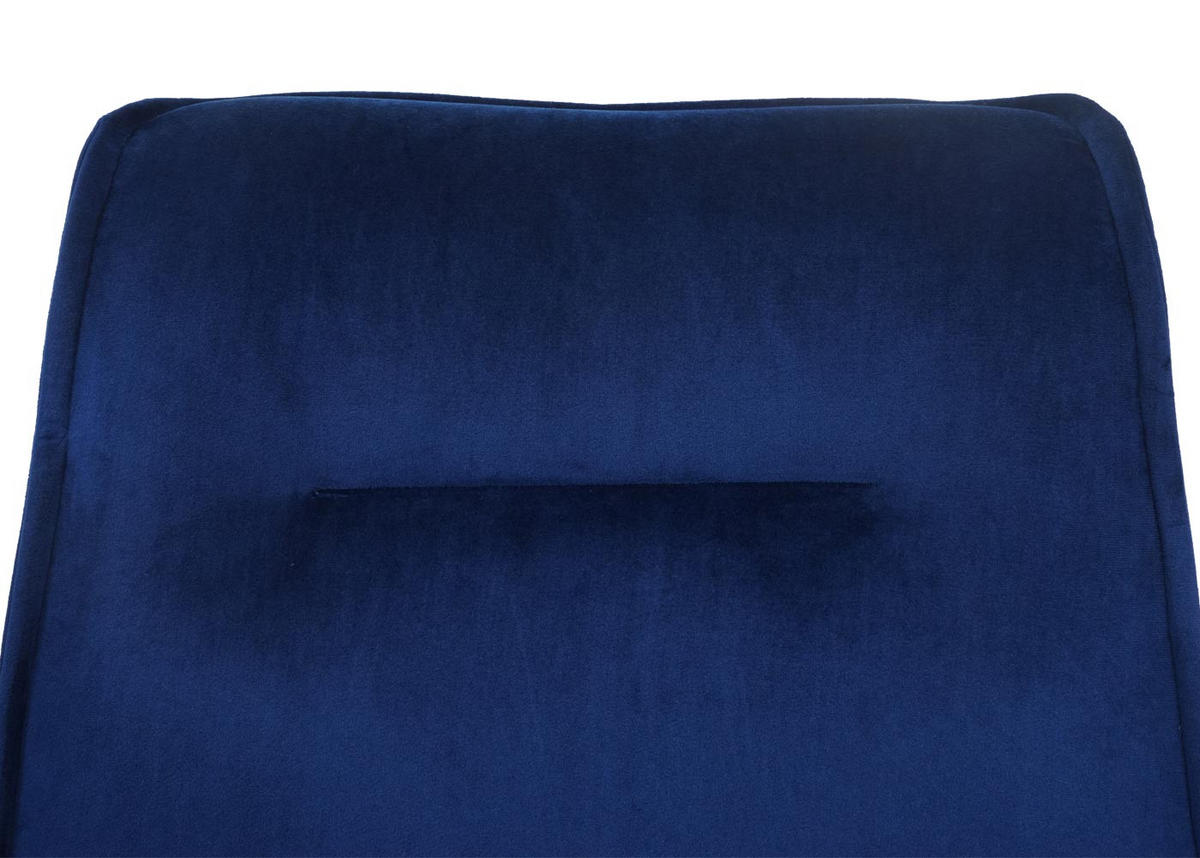 ESSZIMMERSTUHL Blau 2er-Set - Blau, Textil (52/86/56cm) - MCW