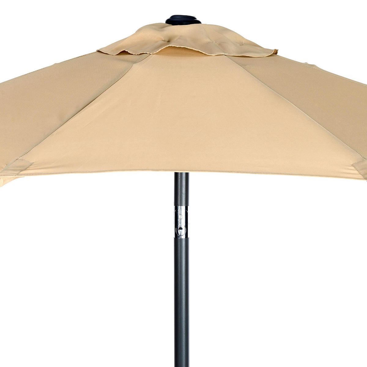 SONNENSCHIRM Siesta - Beige, Textil/Metall (184/94cm) - Butlers