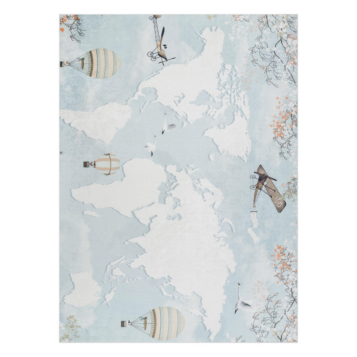 TEPPICH Bambino 120/170 cm - Blau, Textil (120/170cm) - rugsX