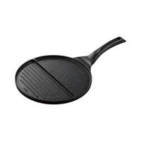 GRILLPFANNE Schwarz 27/27/1.35 cm KH1364 - Schwarz, Metall (27cm) - Kinghoff 