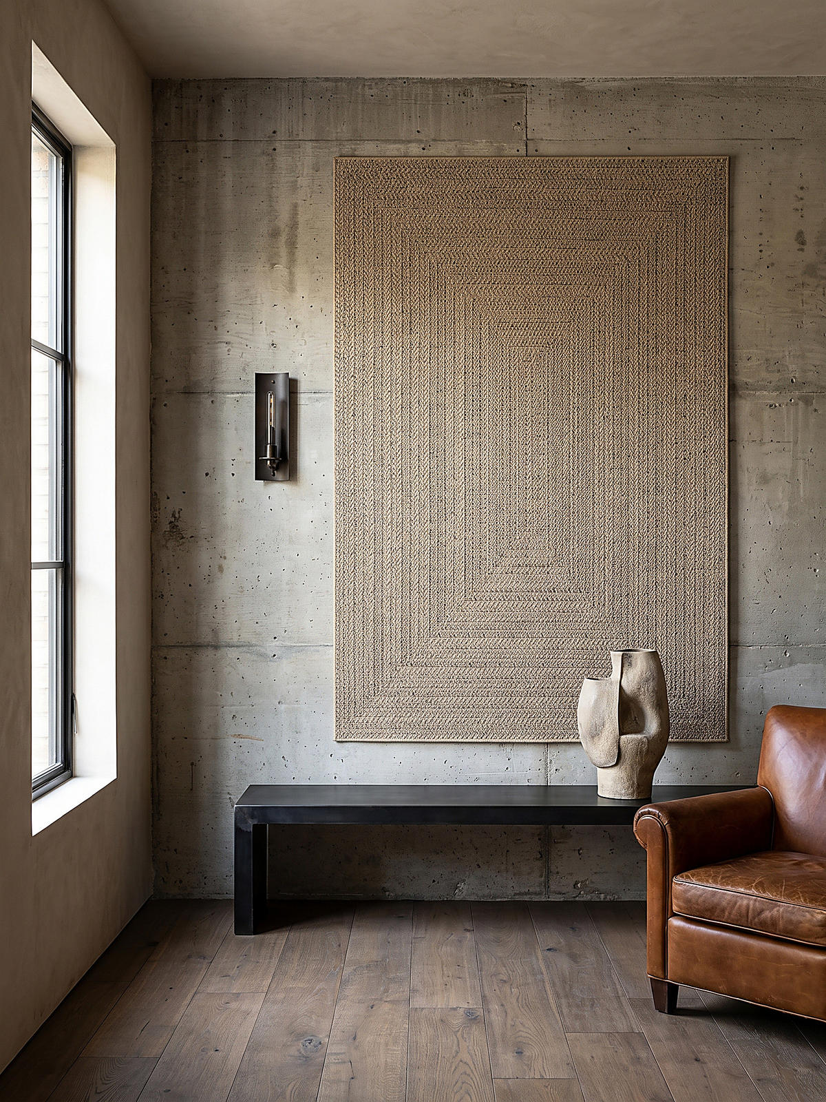 FLACHWEBTEPPICH Bordüre CORDEV Polypropylen Natur 140 x 200 cm - Beige, Textil (140/200cm) - KADIMA DESIGN