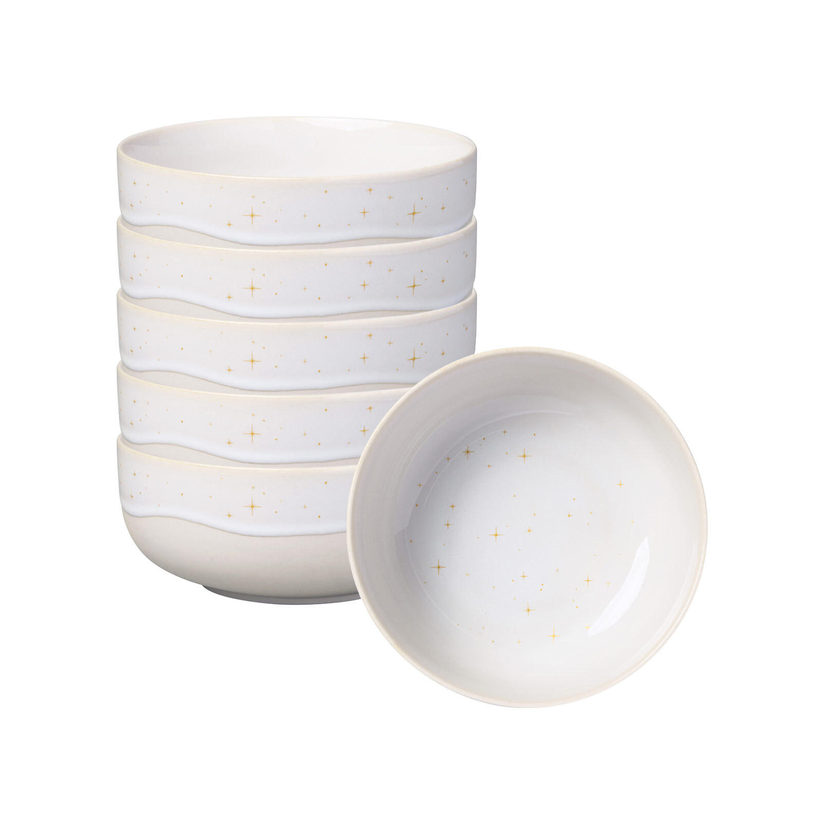 BOWLS Winter Glow beige ø 15 cm 6er Set - Beige, Keramik (15cm) - like.Villeroy & Boch