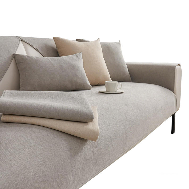 SOFAÜBERWURF Hellgrau 1 Stück - Hellgrau, Textil (70/70cm) - OBOSOE