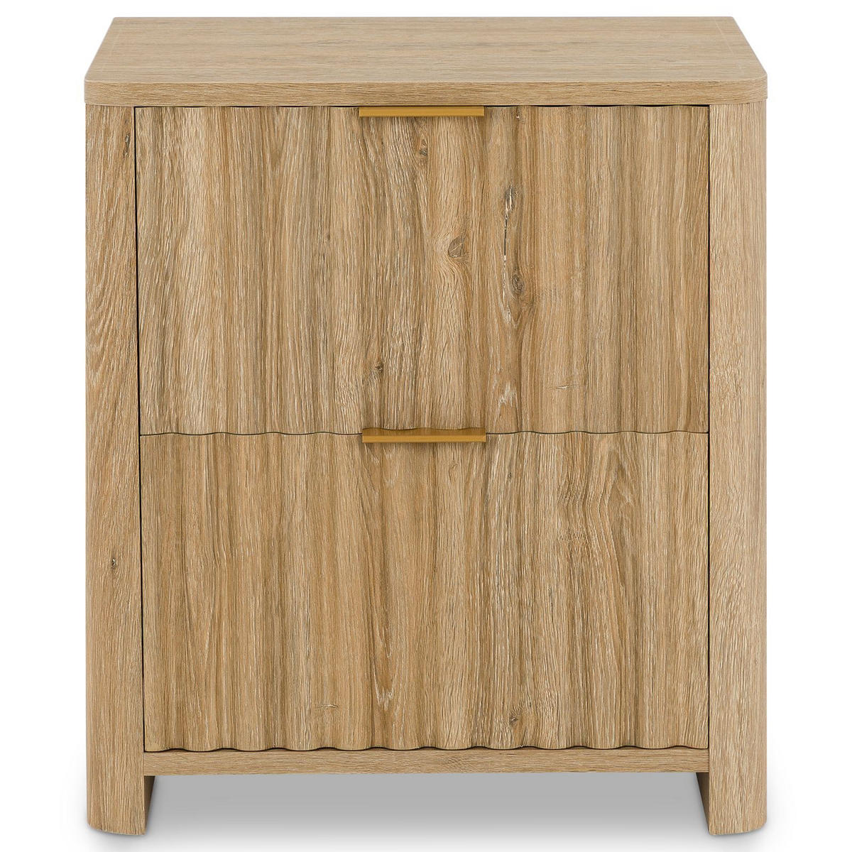 NACHTTISCH ELLA Eiche - Eichefarben, Holzwerkstoff (45/50/39cm) - IDIMEX