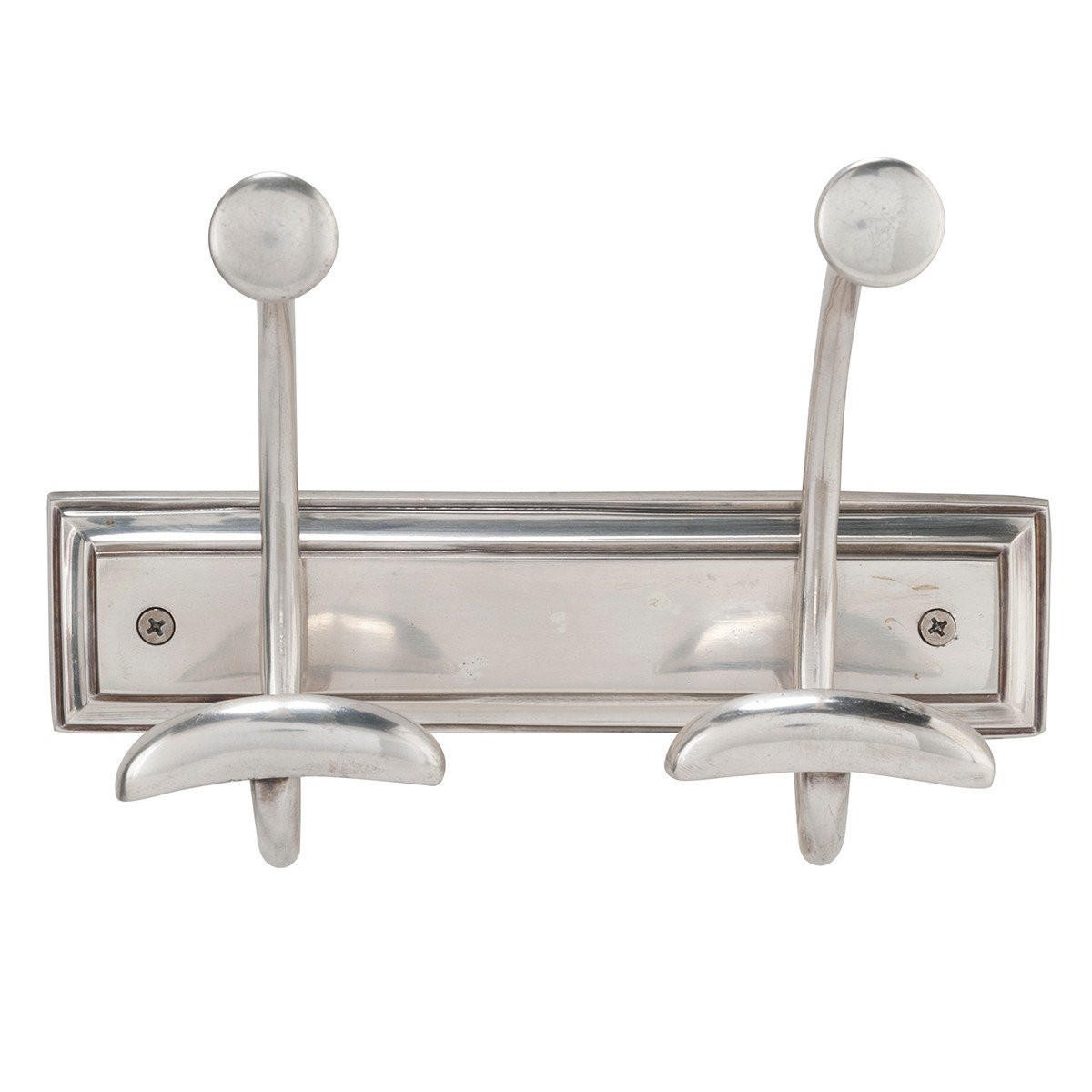KAPPH&Auml;NGARE med 2 krokar Silverf&auml;rgad 17/15/23 cm