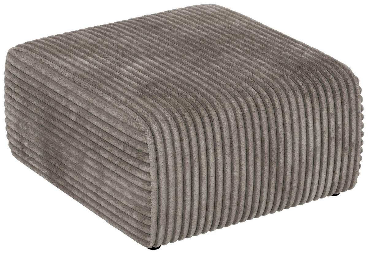 TABURETKA NESSARO - Svetlohnedá Manšester - svetlohnedá/čierna, textil/plast (87/44/96cm) - MKS