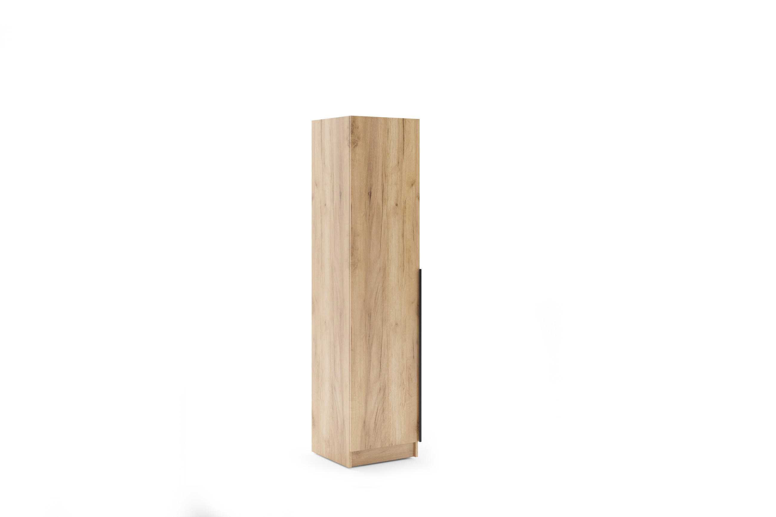 HOCHSCHRANK RIVA 50 – Craft Gold - Goldfarben, Holzwerkstoff (50/245/42cm)