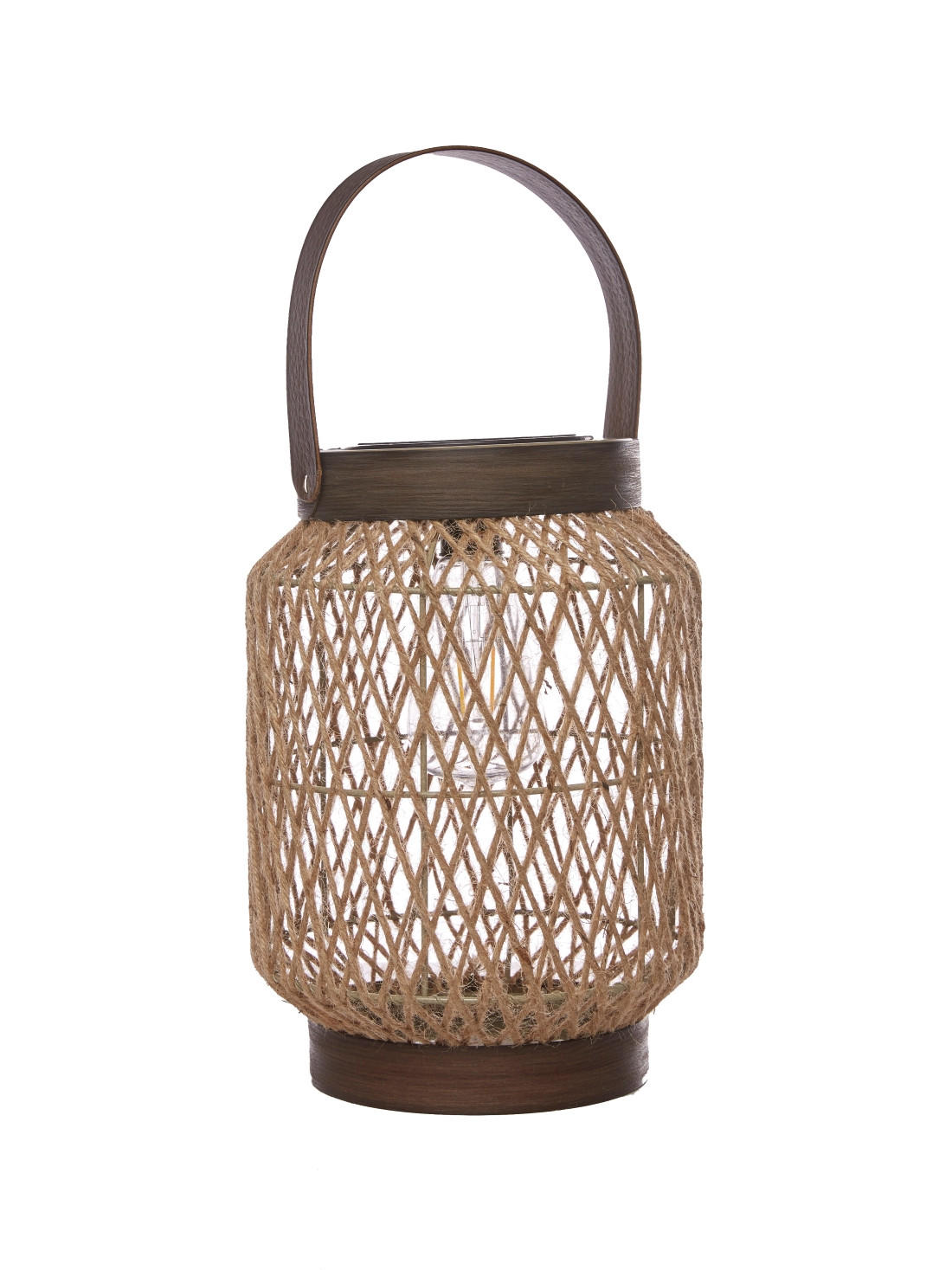 Luxform Tischlampe Braun 21x28x21 cm
