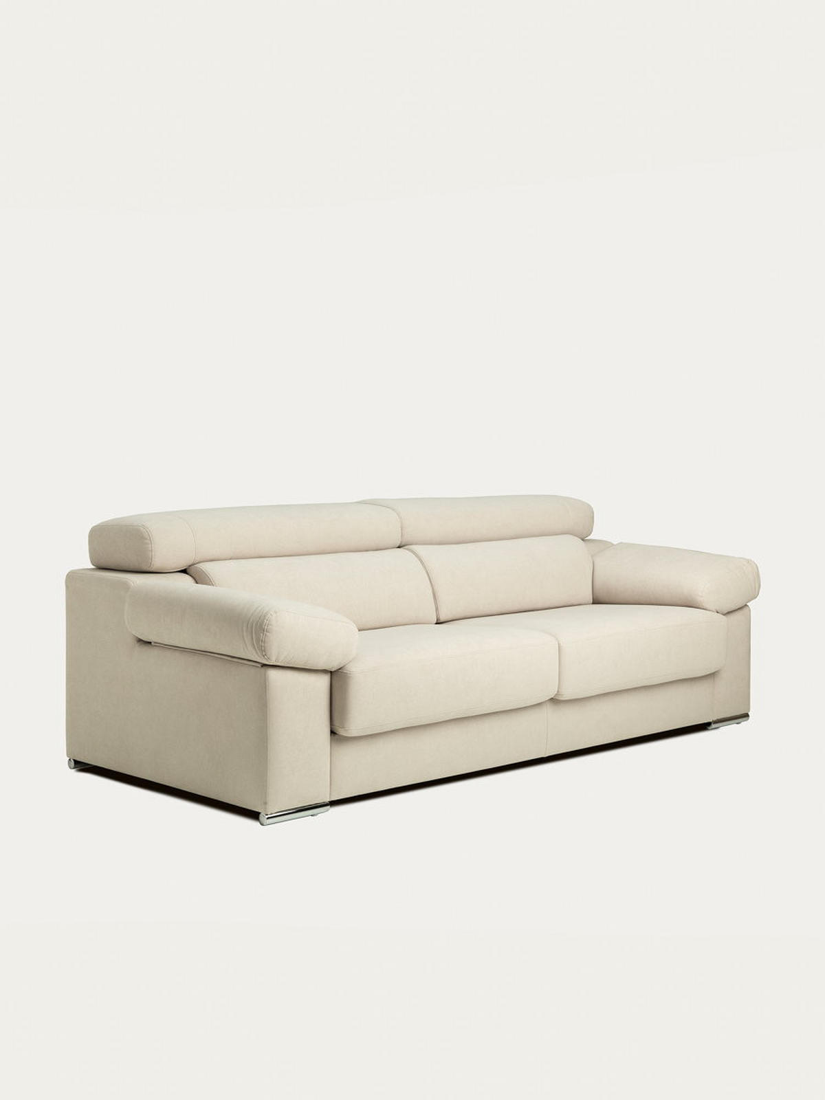 SOFA 3-SITZER Dolmen Beige 234 cm x 101 cm - Beige, Textil (234/101/104cm) - Kenay Home