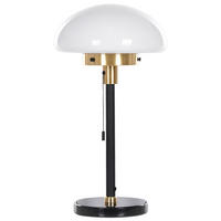 TISCHLAMPE Minija 28/28/66 cm - Schwarz, Metall (28/28/66cm) - Beliani