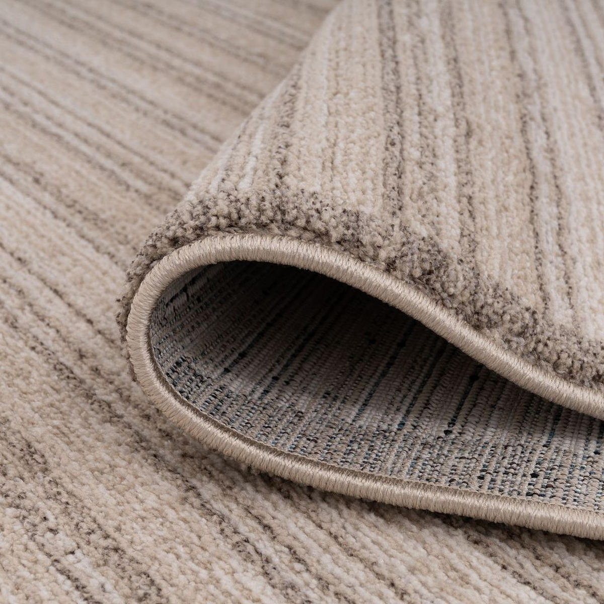 VINTAGE-TEPPICH Ikaro Rin Beige - Beige, Textil (160/231cm) - Kukoon Rugs