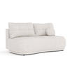 SCHLAFSOFA Cirrus Beige Webstoff - Beige/Schwarz, Holz/Holzwerkstoff (206/95/105cm) - Maison de Reve