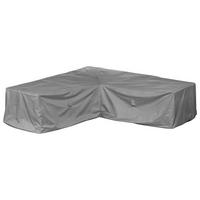 SCHUTZHÜLLE für Loungegruppe L-Form SHP-20089 - Grau, Kunststoff (205/80/205cm) - mehr Garten