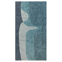 TEPPICH Poum Poum Clear Sky 80/150 cm - Blau, Textil (80/150cm) - Lola&Moi