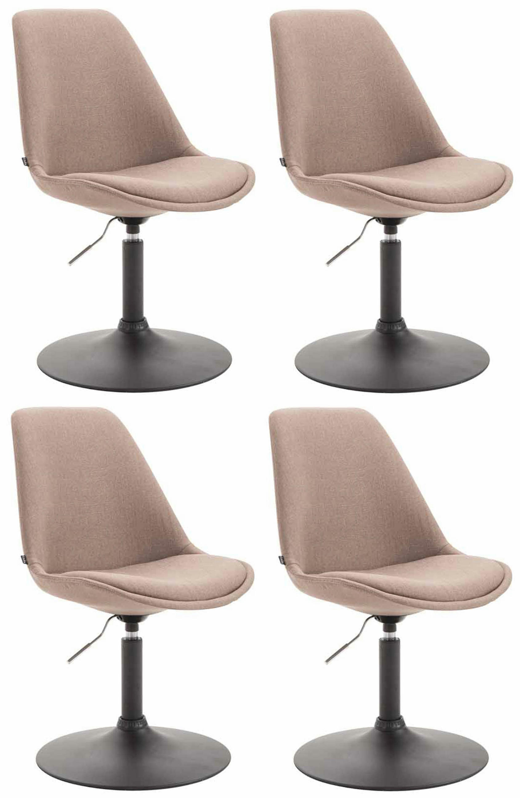 CLP Stuhl Taupe 48x76x57 cm